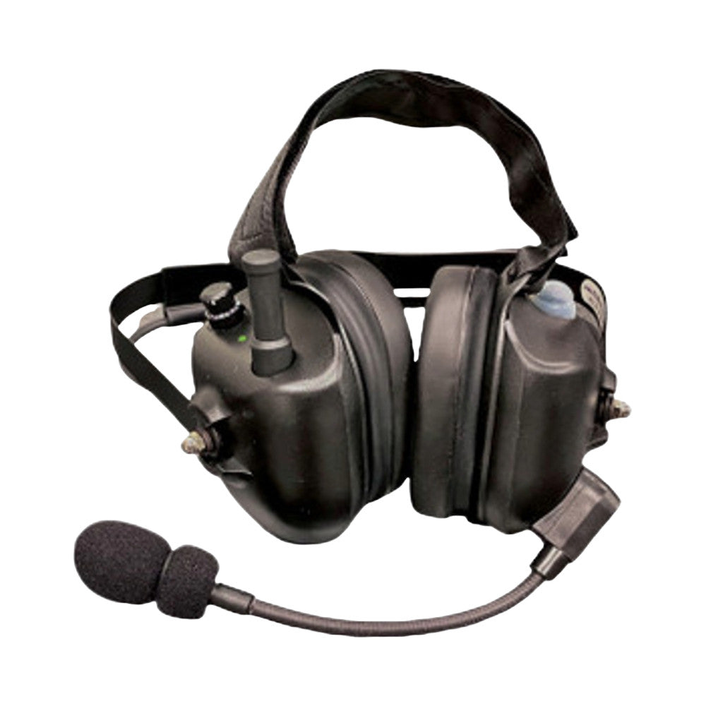 DECIBEL High-Noise Two-Way Radio Headset With Left Sided Microphone