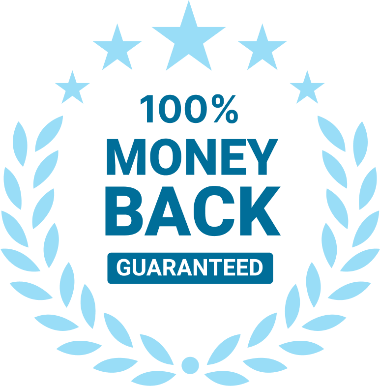 Money back guarantee badge