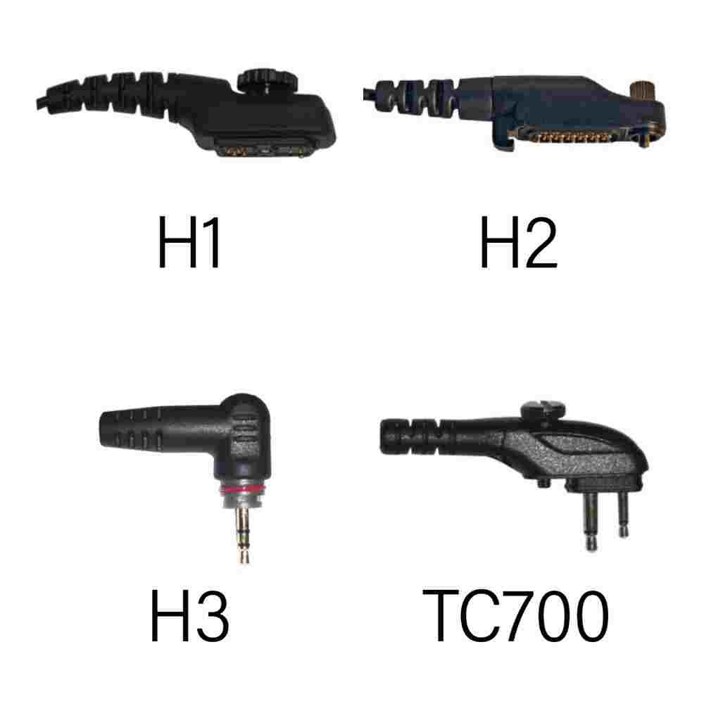 Two Way Direct 2-Wire Surveillance Kit Earpiece For Hytera Two-Way Radios