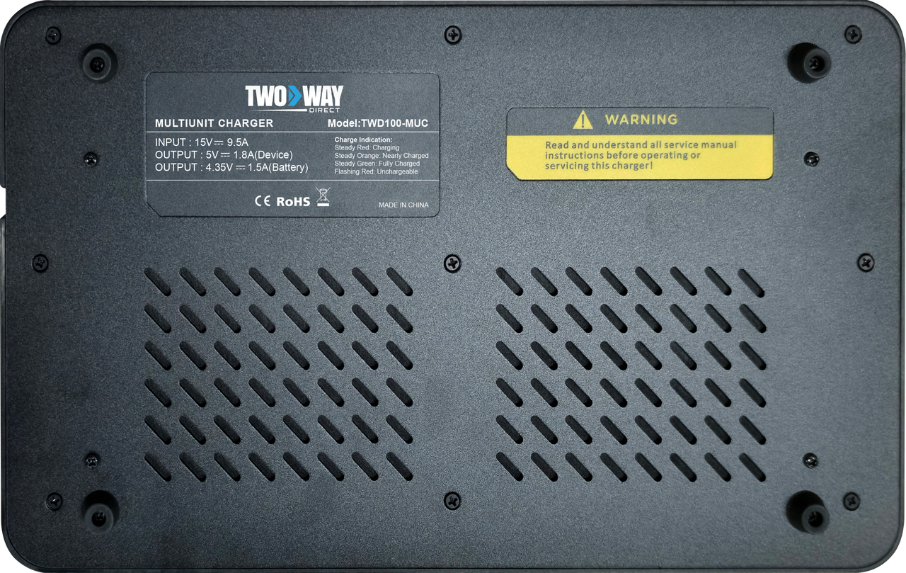 Two Way Direct TWD100-MUC Multi-Unit Charger