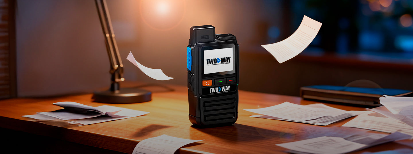 Why the TWD25 Nationwide PTT Handheld Radio is an Affordable Game-Changer for Field Teams