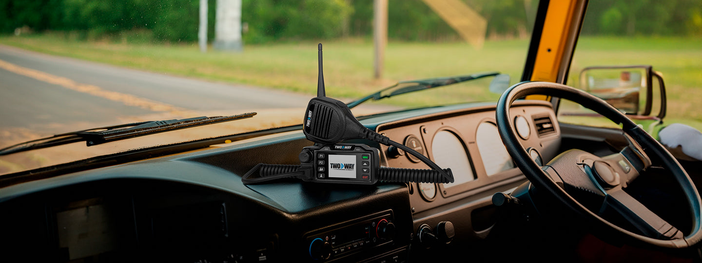 On the Move? Meet the TWD100M Nationwide PTT Mobile Radio