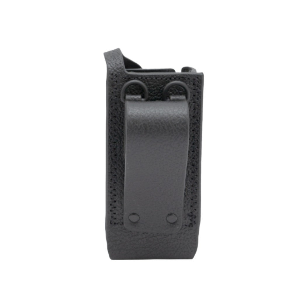 Motorola PMLN8302A Hard Leather Non-Display Carry Case  with 3" Belt Loop [R7]