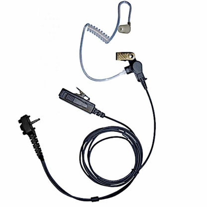 Heavy Duty 2-Wire Surveillance Kit Earpiece For Vertex [VX231 VX261 VX264 VX451 VX454 EVX531 EVX534]