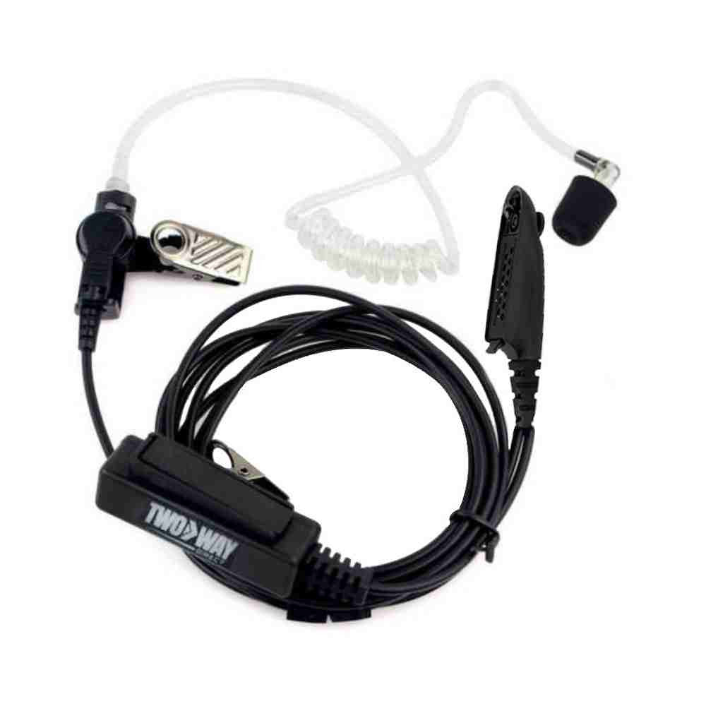 2-Wire Surveillance Kit Earpiece For Motorola [HT750 HT1250 HT1550 PR860 MTX8250]