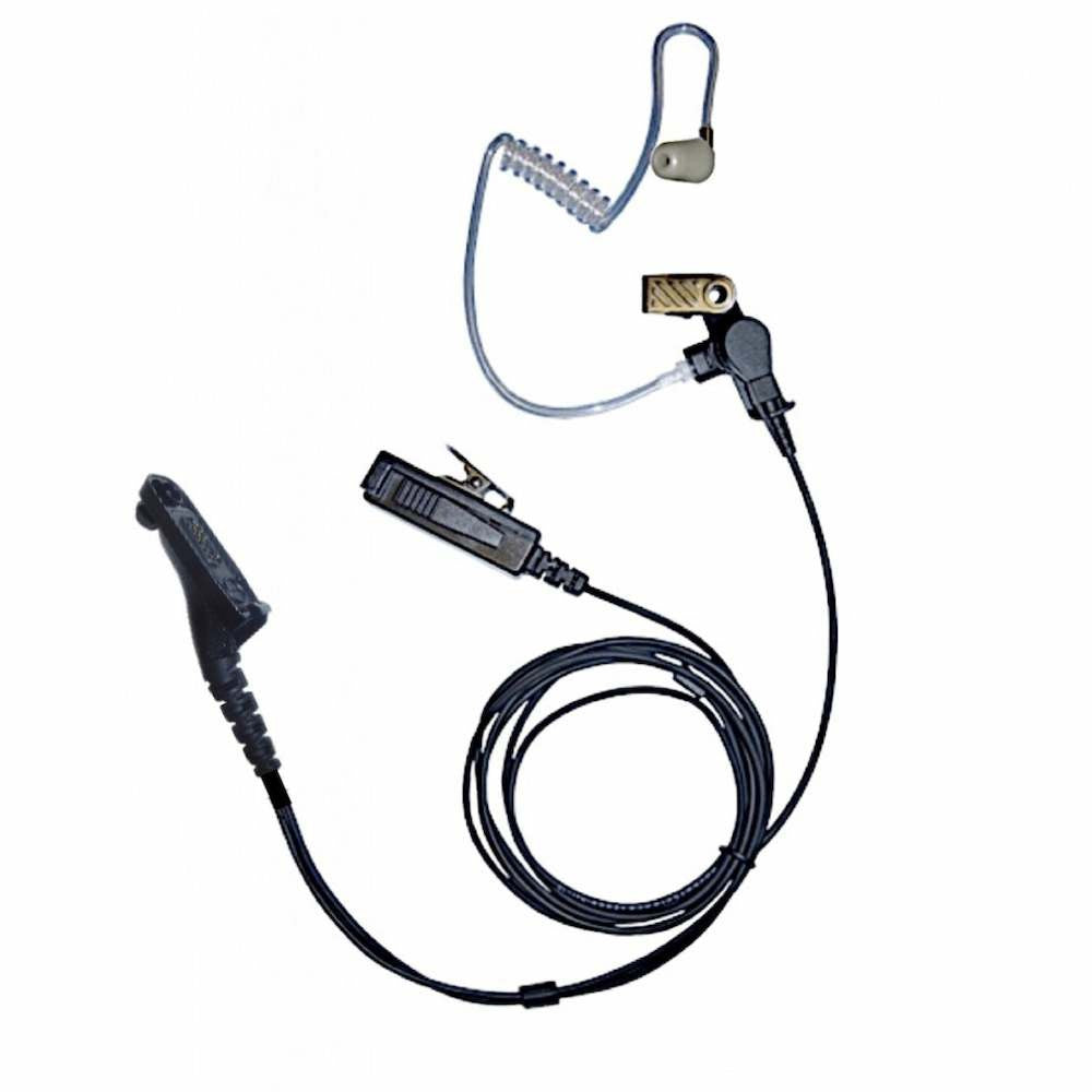 Heavy Duty 2-Wire Surveillance Kit Earpiece For Motorola [XPR6350 XPR6550]