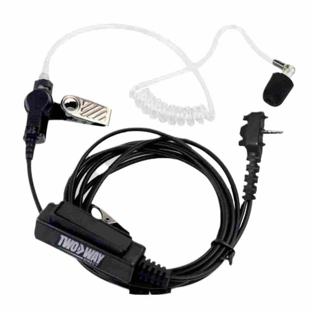 Two Way Direct 2-Wire Surveillance Kit Earpiece For Vertex Two-Way Radios