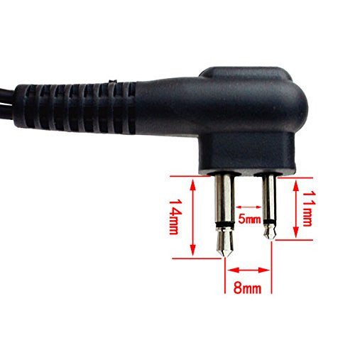 Single Wire Surveillance Kit Earpiece [BPR40 BPR40D CP185 CP200 CP200d CLS1110 CLS1410]