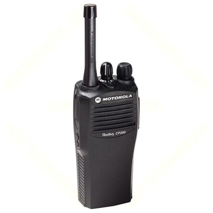Refurbished Motorola CP200 Analog Radio 16 Channel UHF With New Battery Antenna and Charger [AAH50RDC9AA2AN]