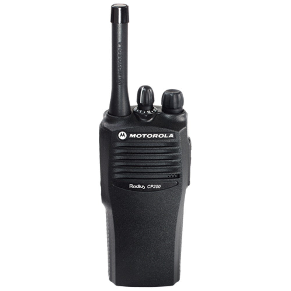 Refurbished Motorola CP200 Analog Radio 16 Channel UHF With New Battery Antenna and Charger [AAH50RDC9AA2AN]
