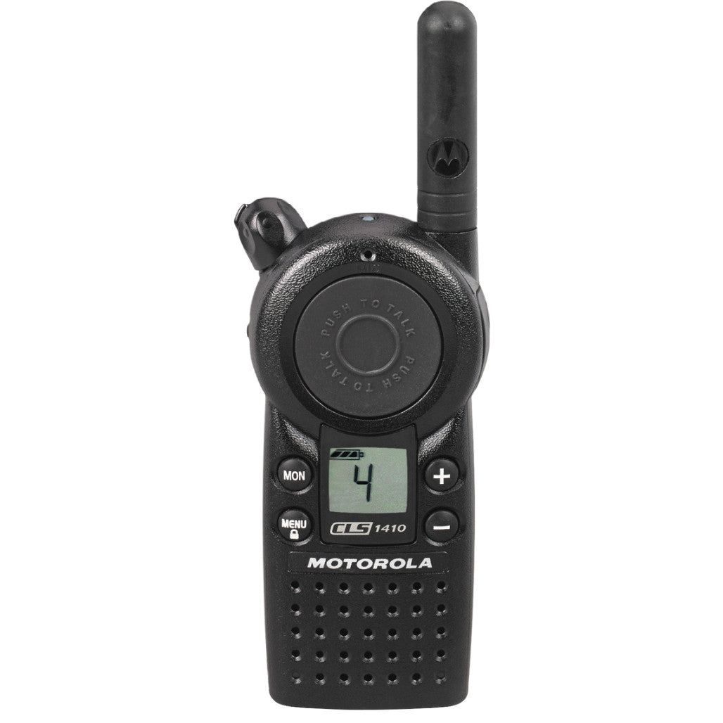 Motorola CLS1410 UHF 1-Watt 4-Channel Analog Radio [CU1410BKV4BA]