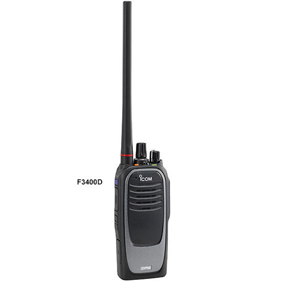 Icom F4400D IDAS Radio 32 Channel UHF 380-470MHz with GPS and Bluetooth