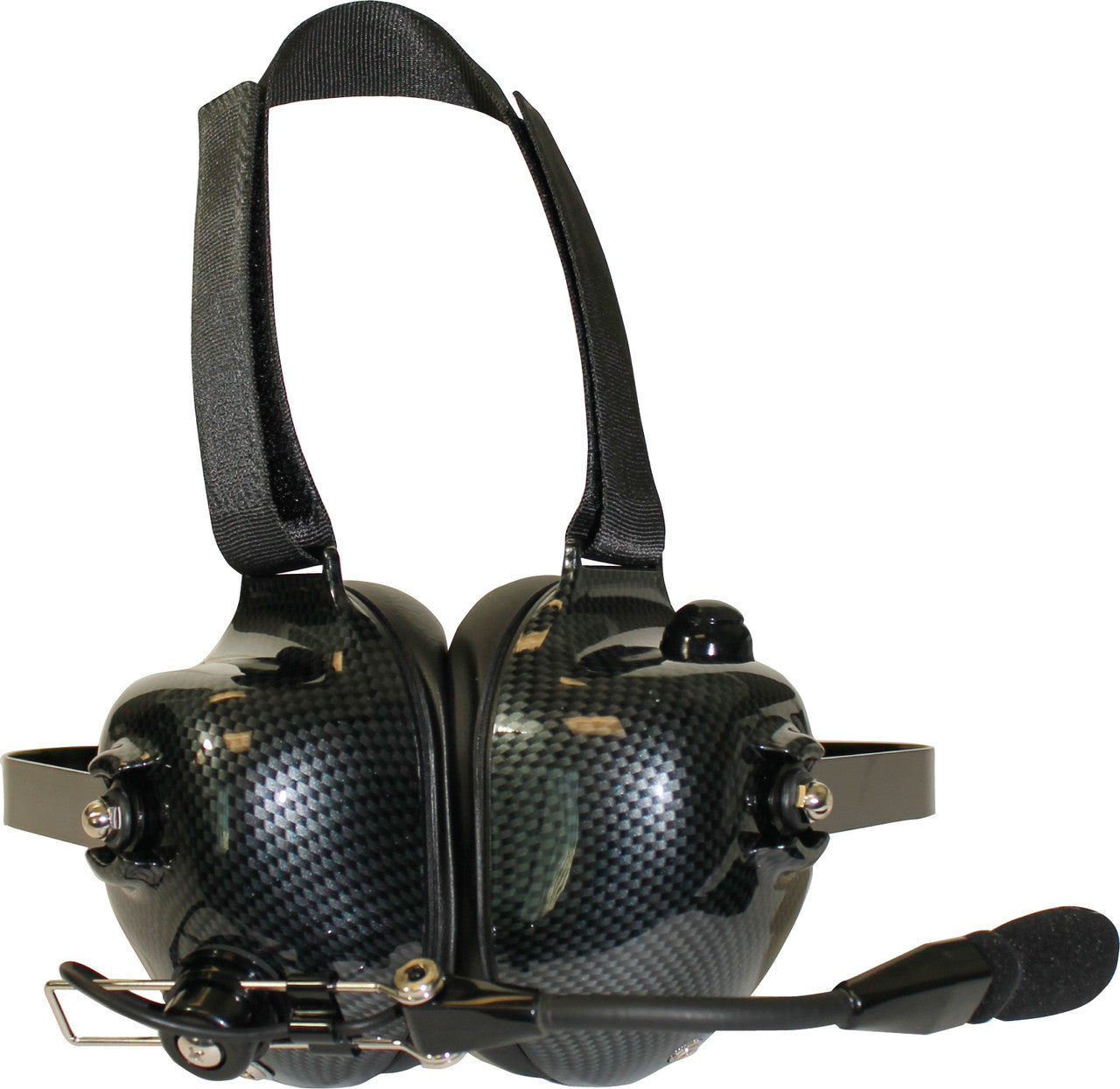 Noise-Canceling Dual Muff Carbon Fiber Headset [BPR40 BPR40D CP185 CP200 CP200d CLS1110 CLS1410 HMN9022A]