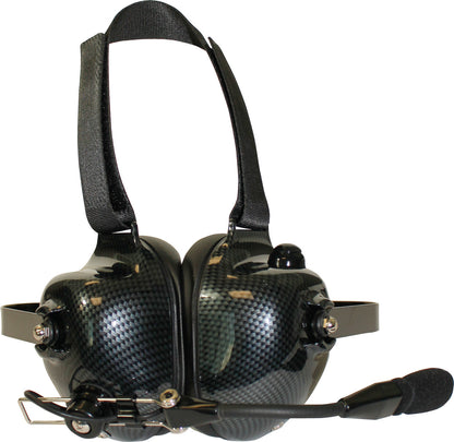 Noise-Canceling Dual Muff Carbon Fiber Headset [VX-231 VX-451 VX-454 VX-459 EVX-531 EVX-534 EVX-539]