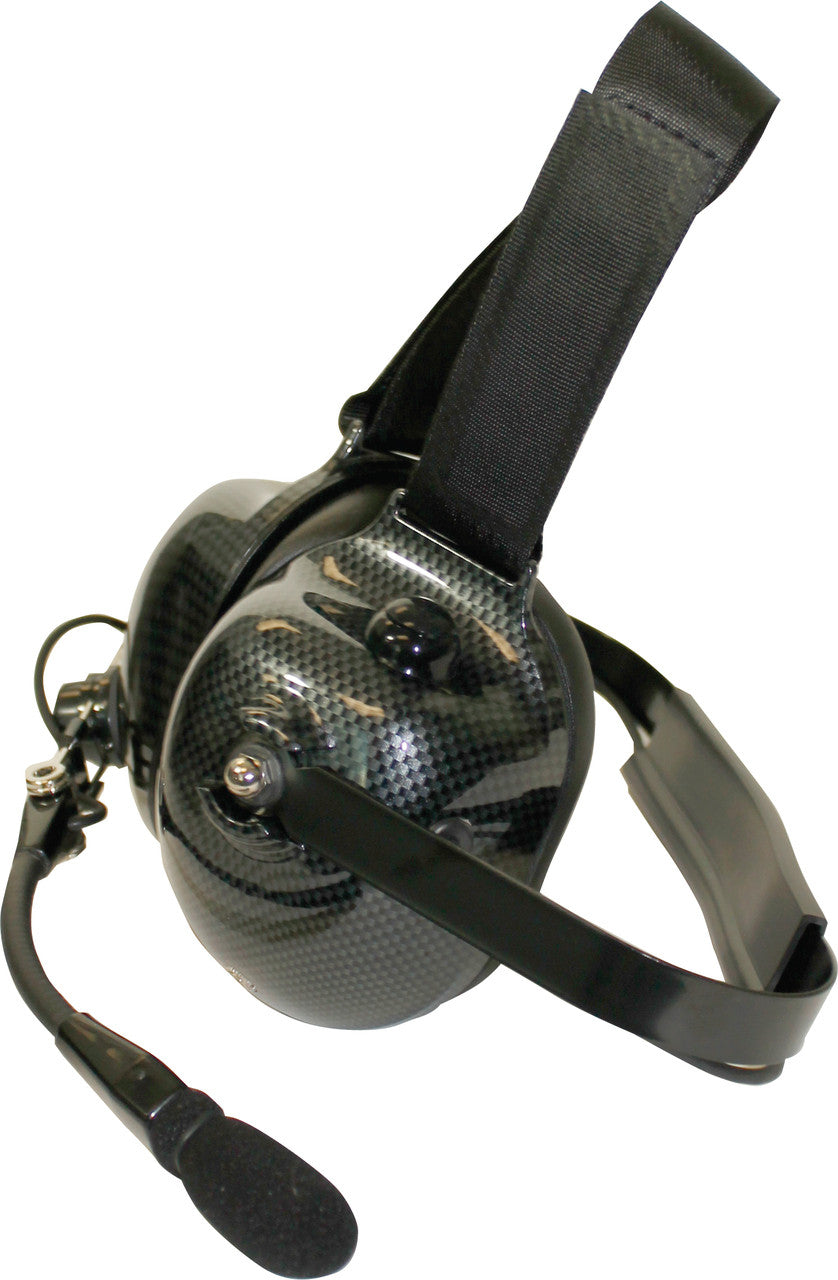 Noise-Canceling Dual Muff Carbon Fiber Headset [BPR40 BPR40D CP185 CP200 CP200d CLS1110 CLS1410 HMN9022A]