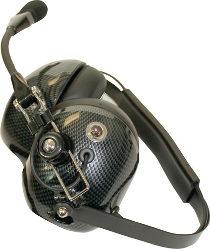 Noise-Canceling Dual Muff Carbon Fiber Headset [VX-231 VX-451 VX-454 VX-459 EVX-531 EVX-534 EVX-539]
