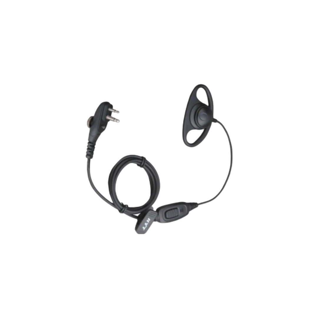 Hytera EHM15-A Earpiece with D-earset with In-Line MIC & VOX [BD502i BD552i PD402i PD412i]