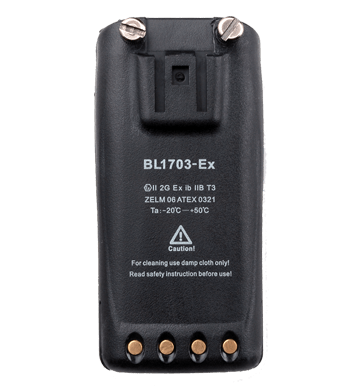 Hytera (HYT) BL1703-EX Intrinsically Safe Lithium-Ion Battery 1700mAh [TC-700P]