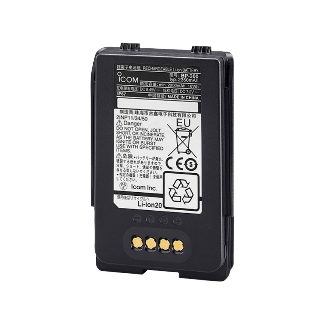 Icom BP300 7.2V Li-Ion 2350mAh Battery [SAT100]