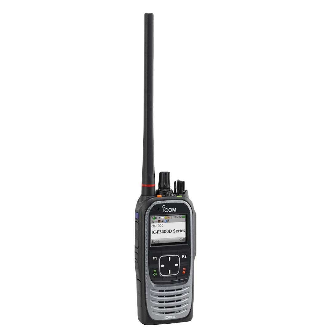 Icom F4400DT 33 USA IDAS Radio 1024 Channel UHF 450-512 MHz with GPS and Bluetooth