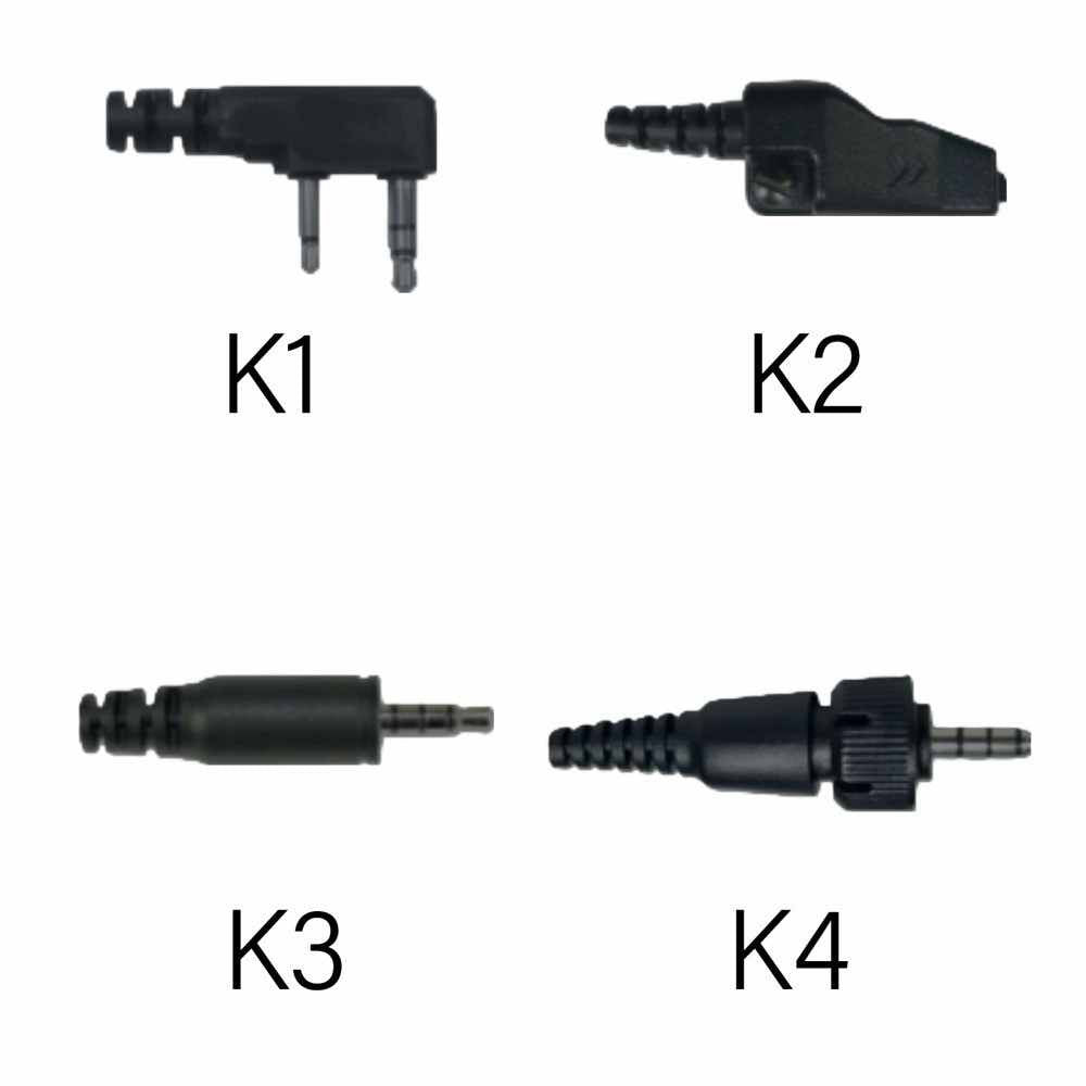 Two Way Direct 2-Wire Surveillance Kit Earpiece For Kenwood Two-Way Radios