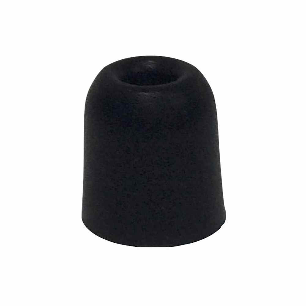 Replacement Clear Coil Acoustic Tube with Memory Foam Ear Tip For 2 Wire Surveillance Kit Earpiece