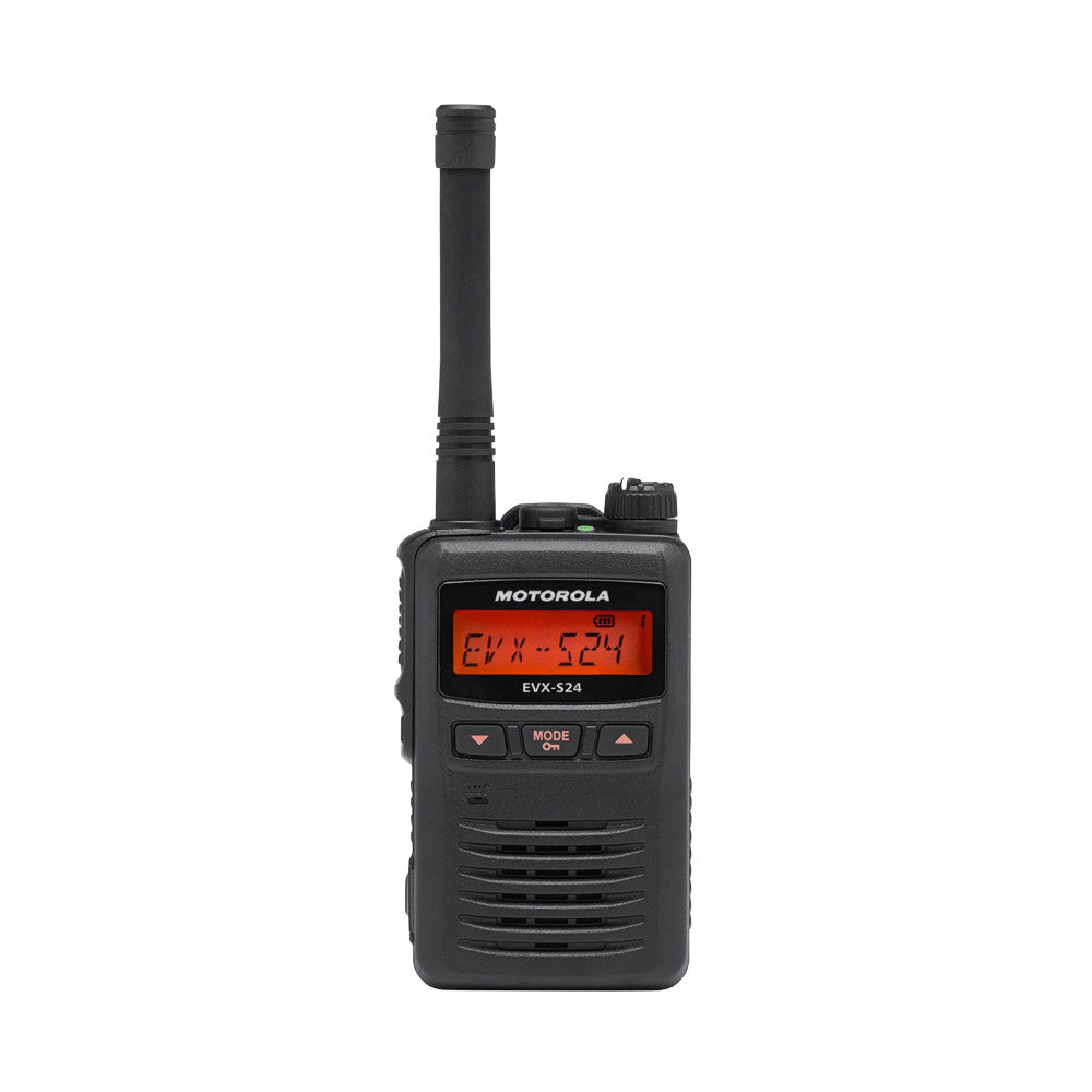 Motorola EVX-S24 UHF Digital Radio in Black [AC146U502-MOT-NA]