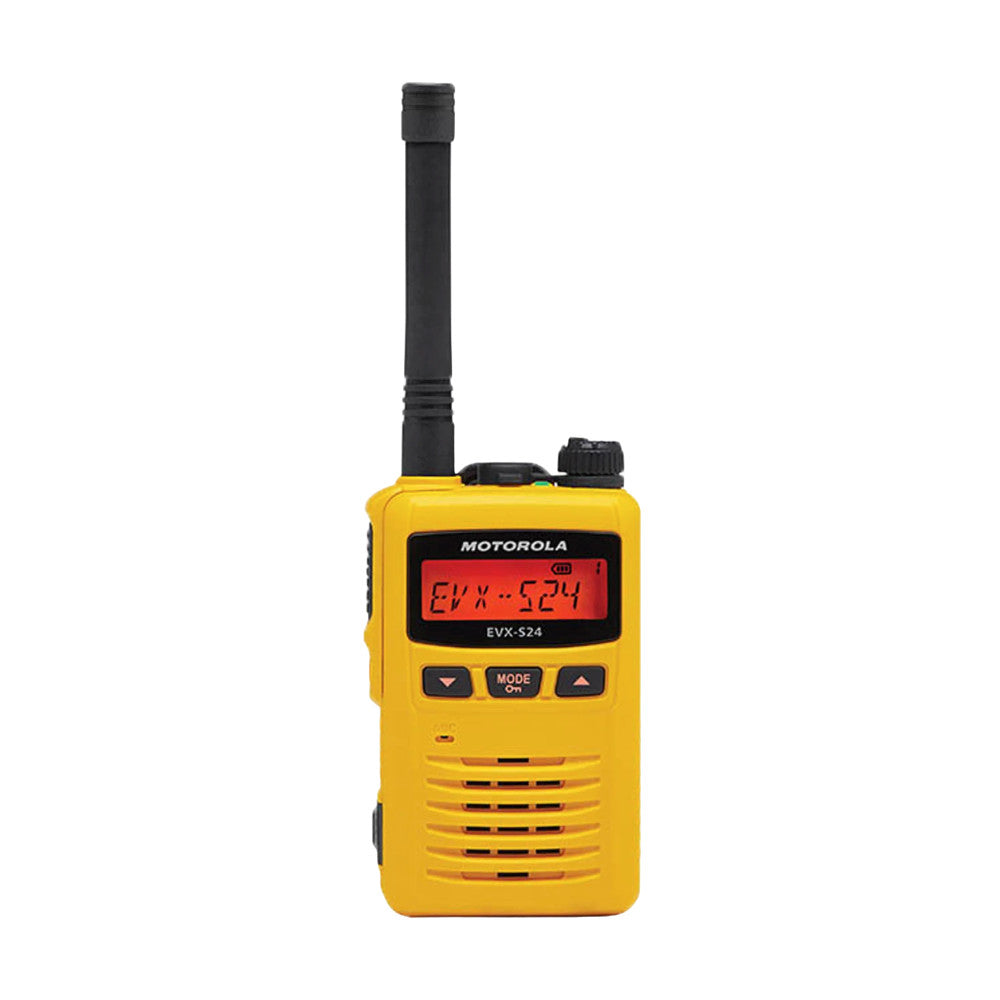 Motorola EVX-S24 UHF Digital Radio in Yellow [AC146U512-MOT-NA]