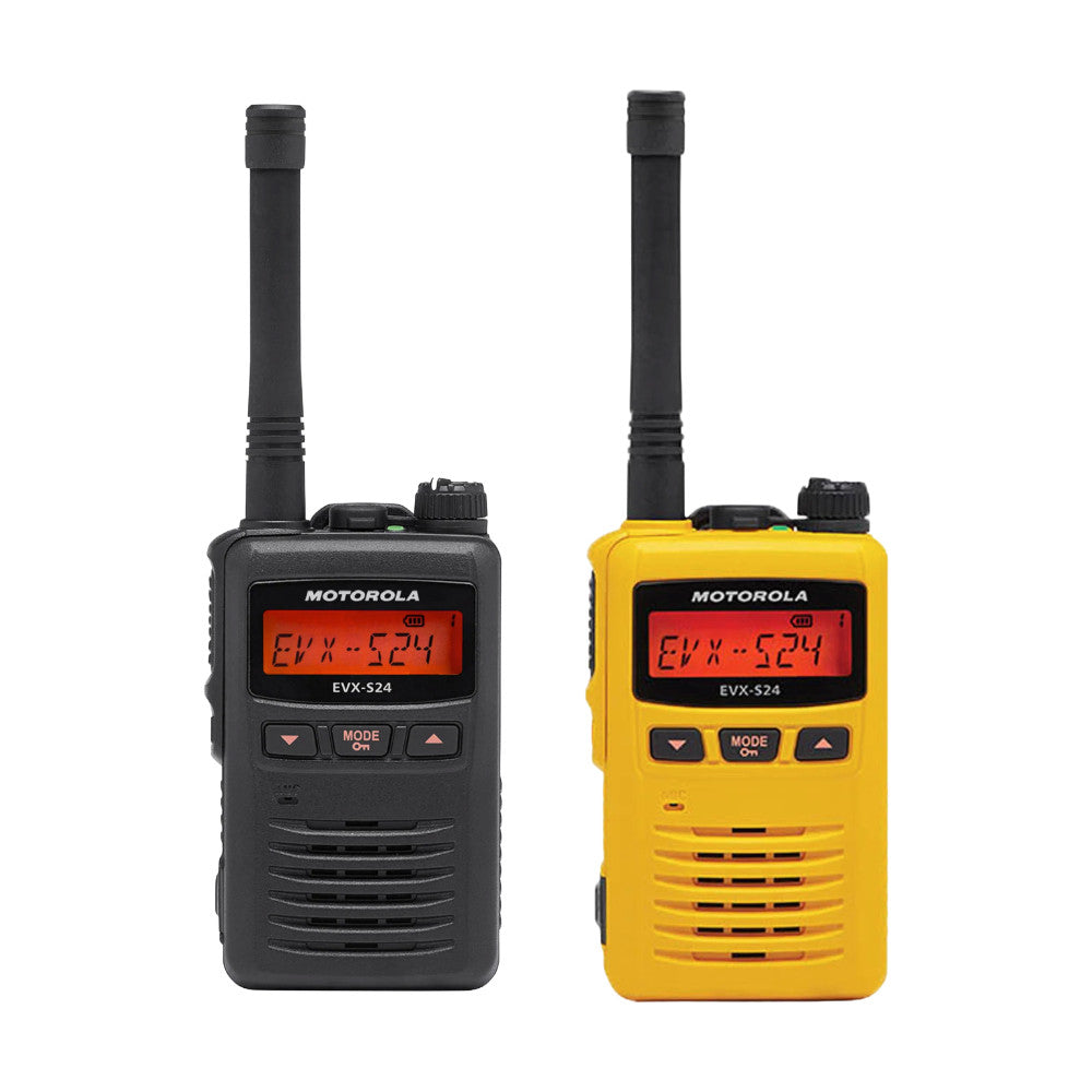 Motorola EVX-S24 UHF Digital Radio in Yellow [AC146U512-MOT-NA]