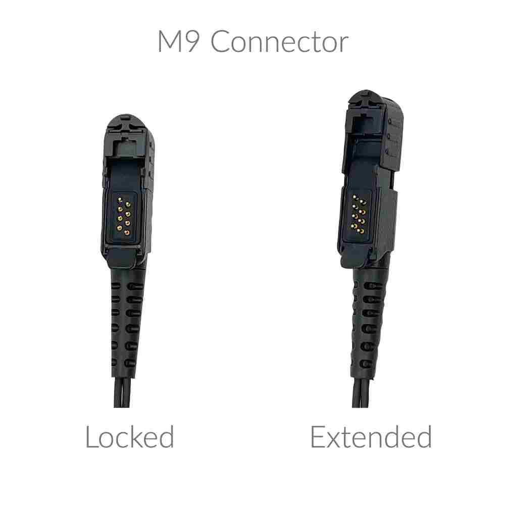 2-Wire Surveillance Kit Earpiece For Motorola [XPR3300 XPR3500]