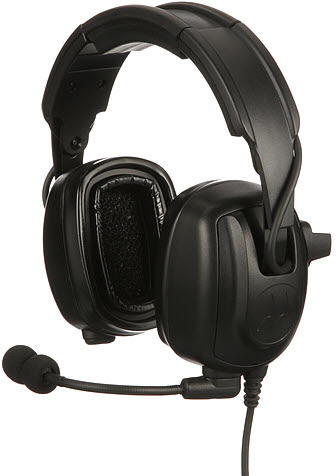Motorola PMLN7468 Medium Weight Over-the-Head Dual Muff Headset [CP100D]