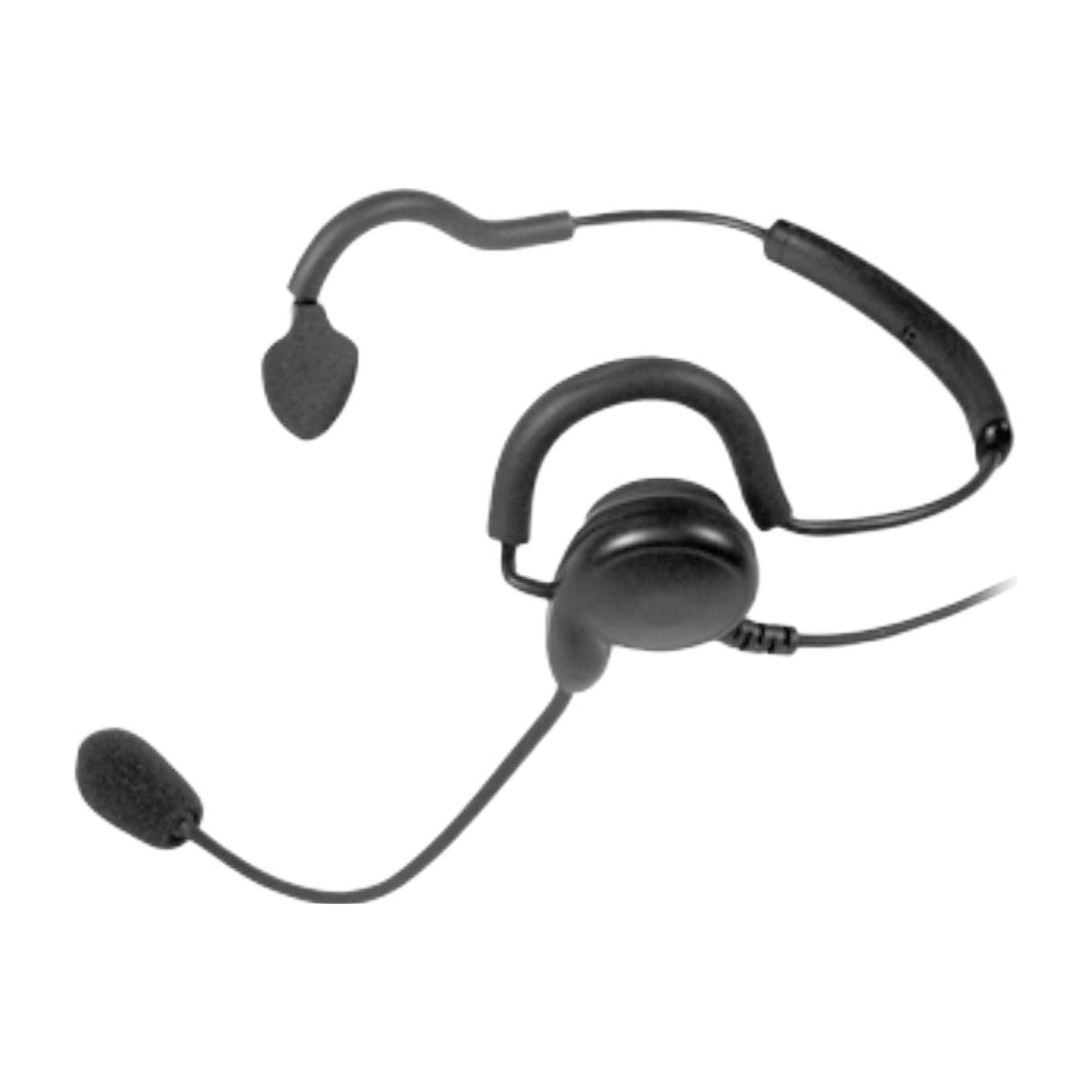Pryme Patriot Lightweight Behind-The-Head Headset [Motorola BPR40 CLS1410 CP100D CP185 CP200 CP200D]