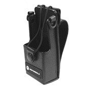 Motorola RLN5383 Hard Leather Case with Belt Loop and D-Shaped Rings