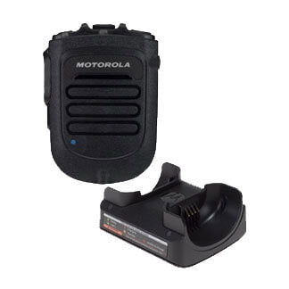 Motorola RLN6554A Wireless Remote Speaker Microphone with Charger [XPR5350 XTL5000 APX8500 APX6500]