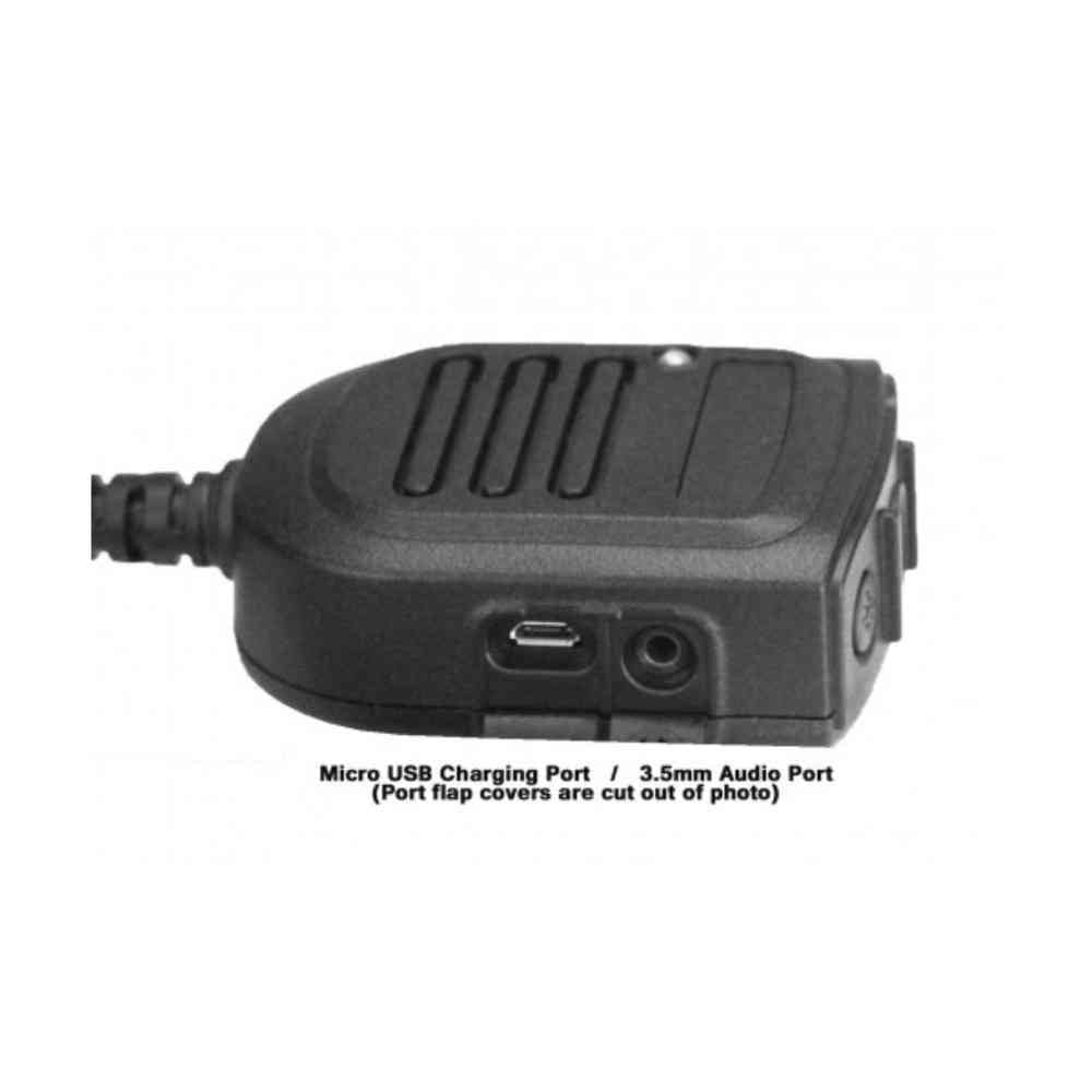 Heavy Duty Rechargeable Battery Powered  Speaker Microphone [Motorola SL300, SL3500, SL7550]