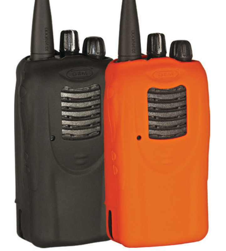 Kenwood TK3160 Silicone Rubber Case Orange