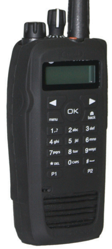 Motorola Silicone Rubber Case Black [XPR6550]