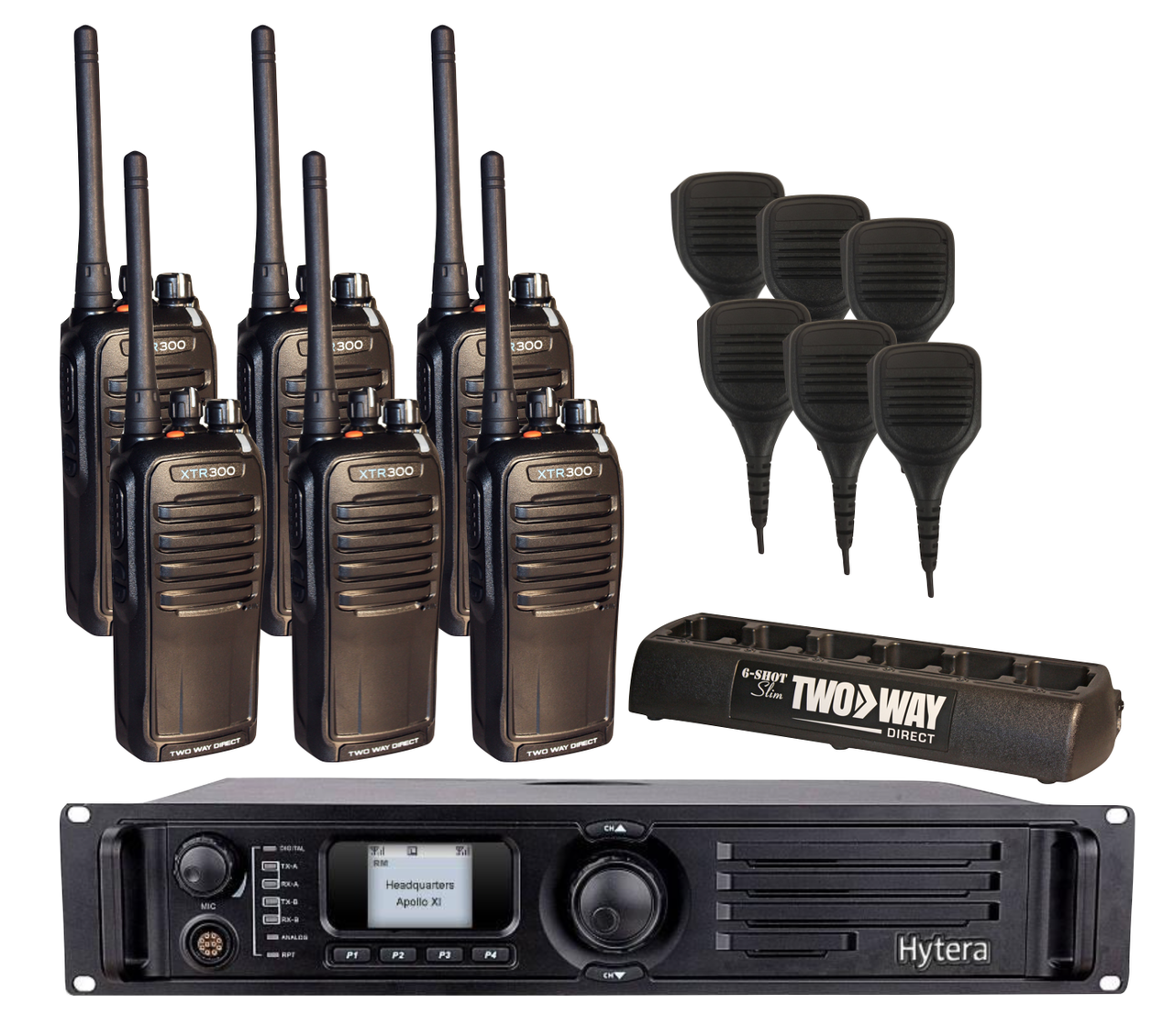 Digital Repeater Bundle - Radios and Accessories Included