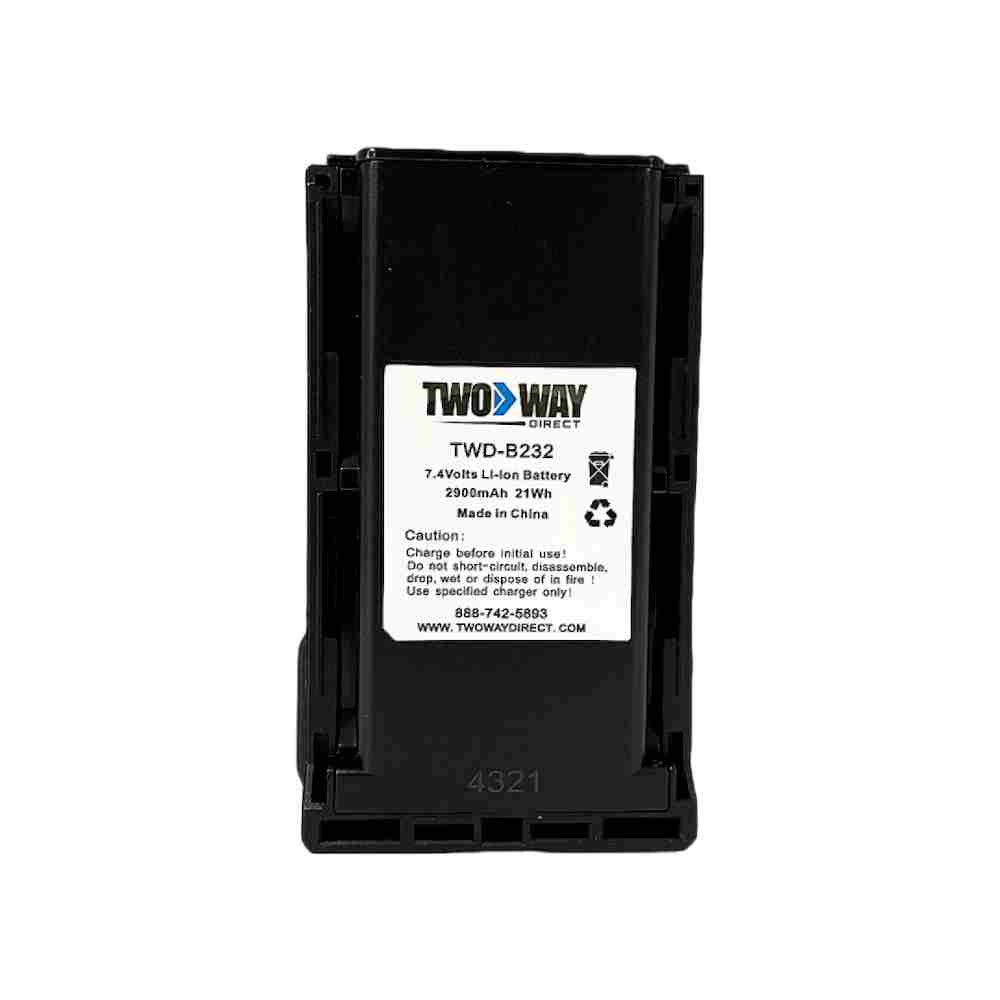Icom BP232 Replacement Lithium-Ion 2900mAh Battery [F3011 F3021 F3161 F4011 F4021 F4161]