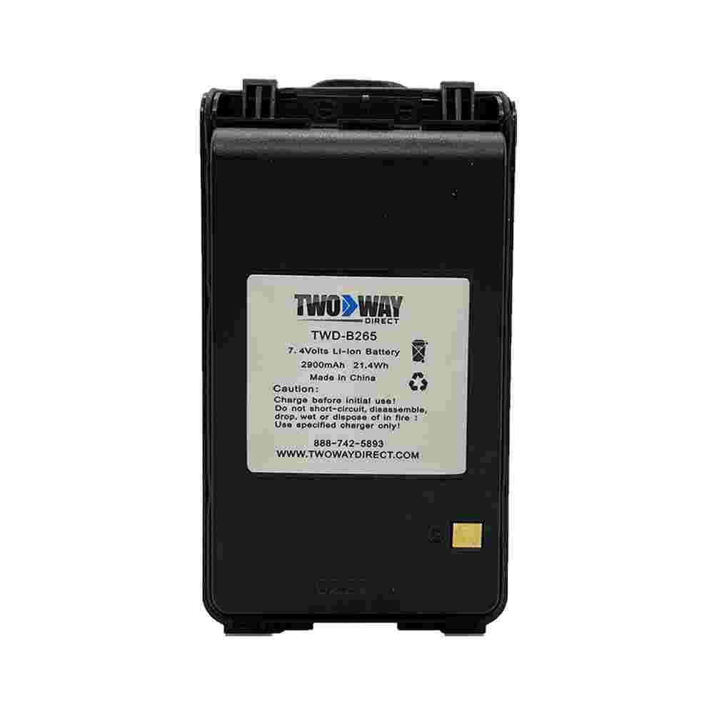 Icom BP264 BP265 Replacement Lithium-Ion 2900mAh Battery With Belt Clip [F3001 F4001]