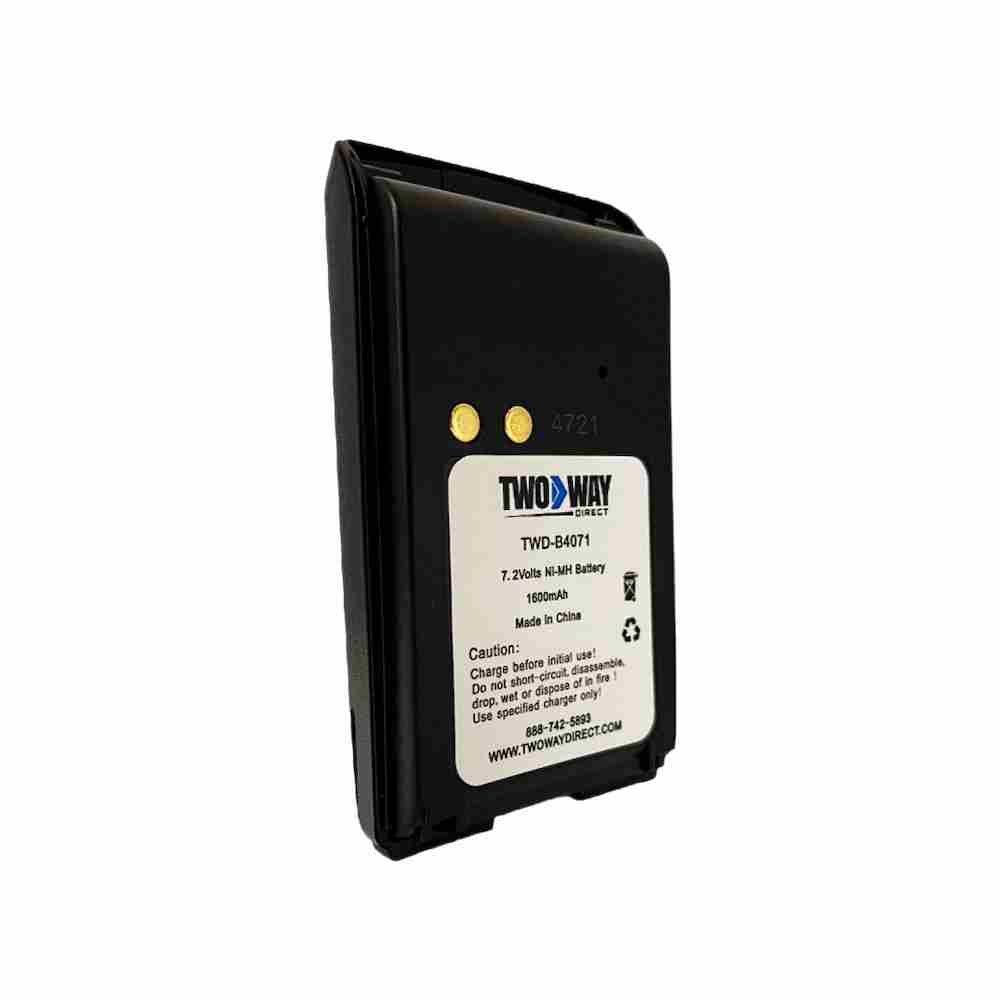 Motorola MagOne PMNN4071 Replacement NiMH 1600mAh Battery With Belt Clip [BPR40 BPR40D]