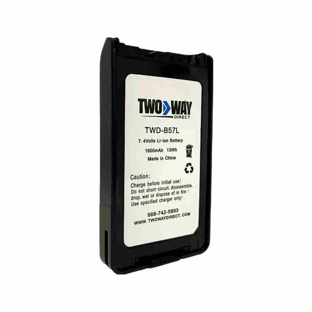 Kenwood KNB-57L Replacement Lithium-Ion 1800mAh Battery [TK2140 TK2160 TK2170 TK2360 TK3140 TK3160]