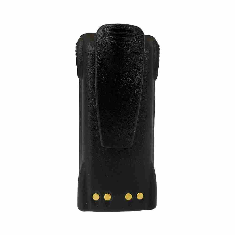 Motorola HNN9008 Replacement NiMH 1600mAh Battery With Belt Clip [HT750 HT1250 HT1550 PR860 MTX850]