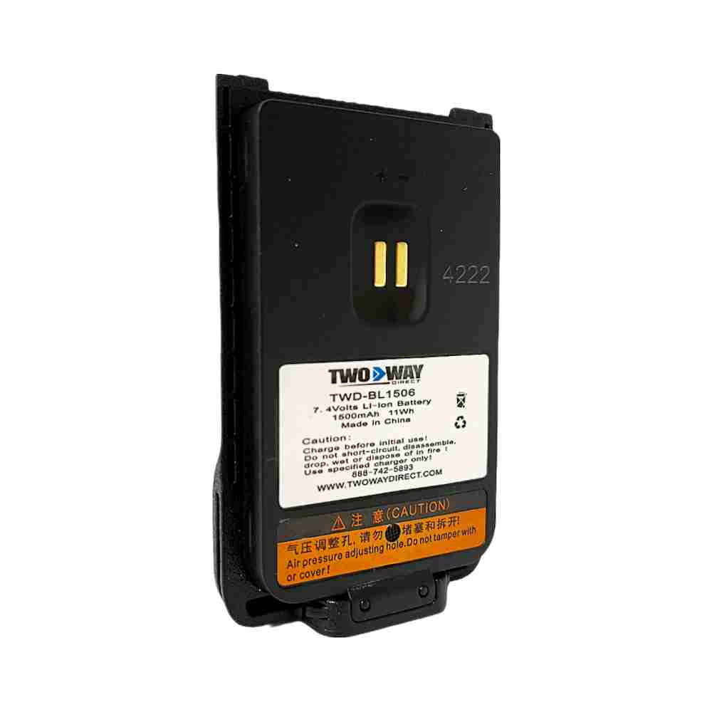 Hytera BL1506 Replacement Lithium-Ion 1500mAh Battery [BD502 BD552 BD612i]