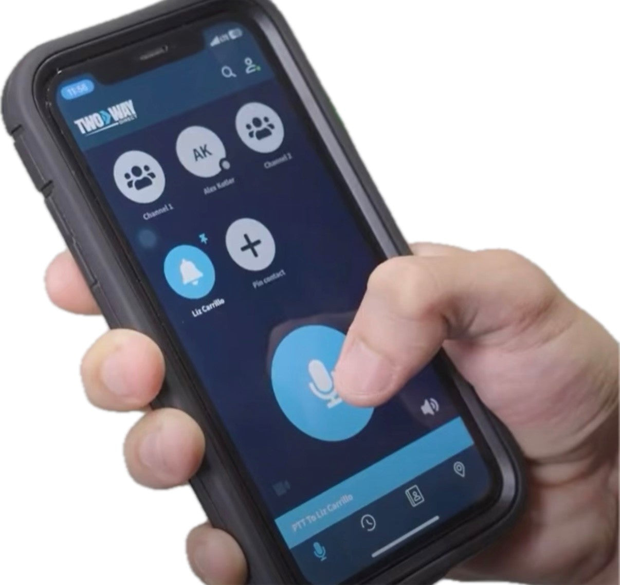 Two Way Direct Push-to-Talk Application for Smartphones - ANNUAL LICENSE