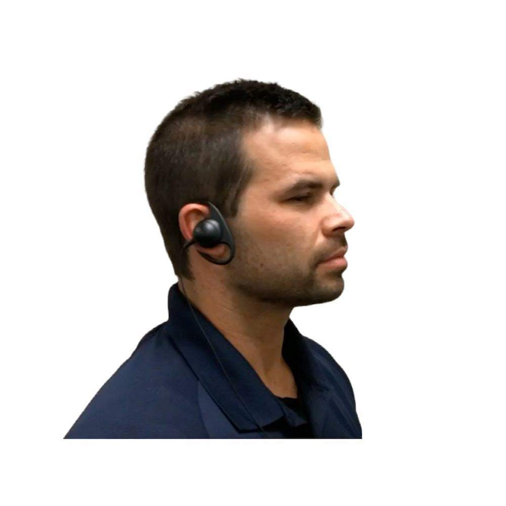 D-Shell Earpiece For Motorola [BPR40 BPR40D CLS1110 CLS1410 CP185 CP200 CP200D VL50]