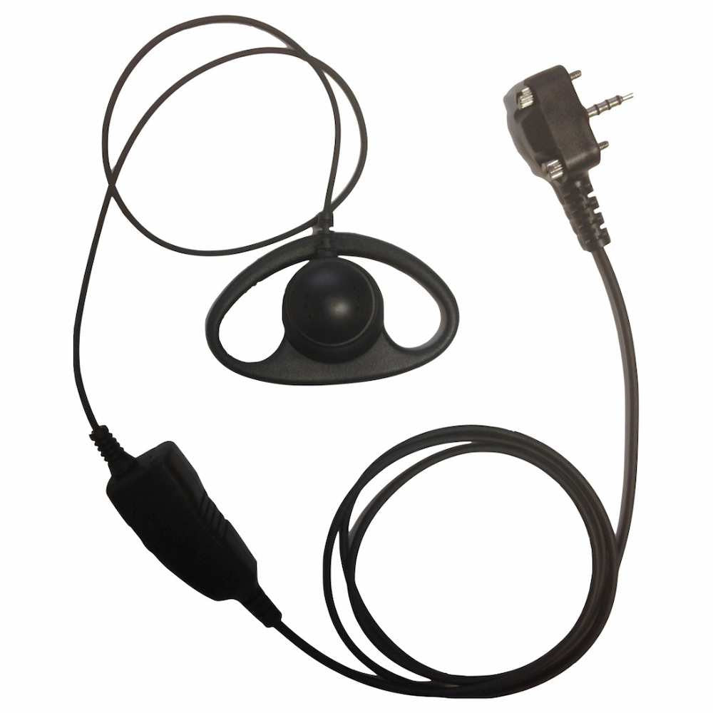 D-Shell Earpiece For Vertex [VX231 VX261 VX264 VX451 VX454 VX459 EVX531 EVX534 EVX539]