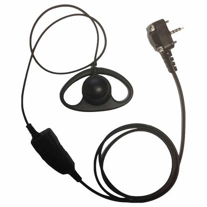 D-Shell Earpiece For Vertex [VX231 VX261 VX264 VX451 VX454 VX459 EVX531 EVX534 EVX539]