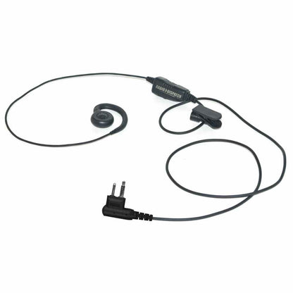G-Hook Swivel Earpiece For Motorola [BPR40 BPR40D CLS1110 CLS1410 CP185 CP200 CP200D VL50]