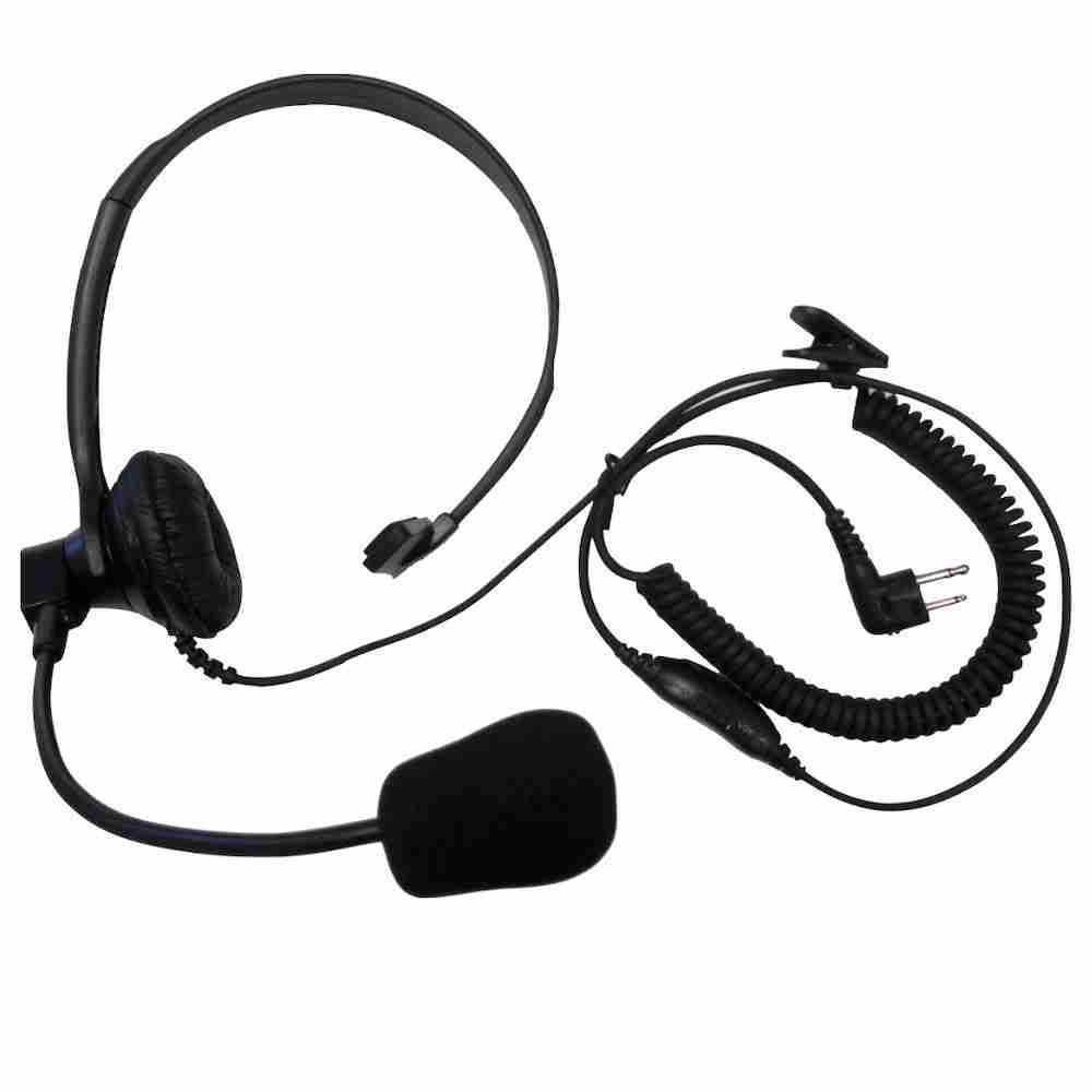 Lightweight Headset For Motorola [RDU2020 BPR40 CP185 CP200 CP200D PR400]